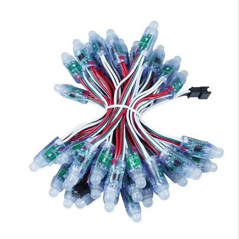12mm WS2811IC RGB Led Module String IP65 DC 5V Digital Full Color LED Pixel Lamp
12mm WS2811IC RGB Led Module String IP65 DC 5V Digital Full Color LED Pixel Lamp