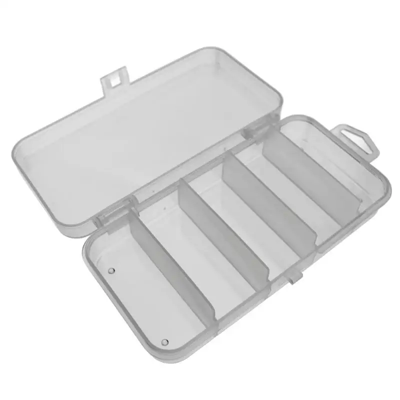 Plastic Waterproof 5 Compartments Fishing Tackle Box Fish Lure Hook Bait Storage Convenient Arrange Case Organizer Container
Plastic Waterproof 5 Compartments Fishing Tackle Box Fish Lure Hook Bait Storage Convenient Arrange Case Organizer Container