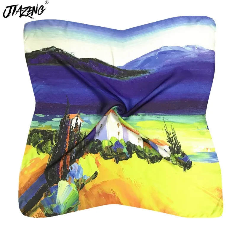 Castle Kerchief Square Silk Scarf Head Scarf New Print Euramerican fashion Scarf Women Accessories Wholesale 70*70cm Bandana
Castle Kerchief Square Silk Scarf Head Scarf New Print Euramerican fashion Scarf Women Accessories Wholesale 70*70cm Bandana