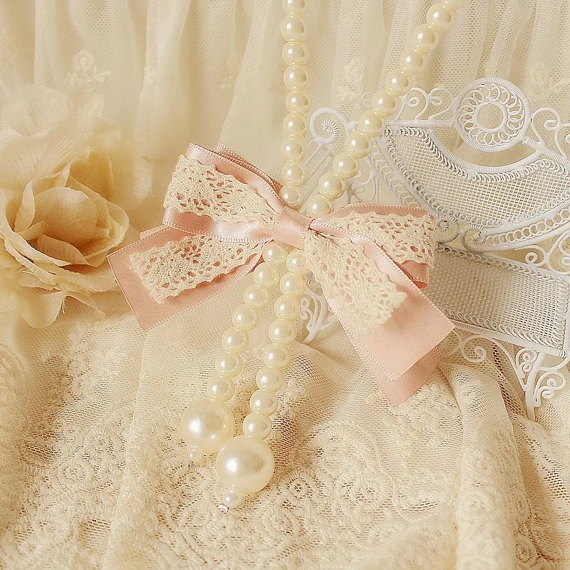 Princess Sweet lolita princess 2012 depreciating all-match fashion sweet little princess lace bow pearl necklace XL001
Princess Sweet lolita princess 2012 depreciating all-match fashion sweet little princess lace bow pearl necklace XL001