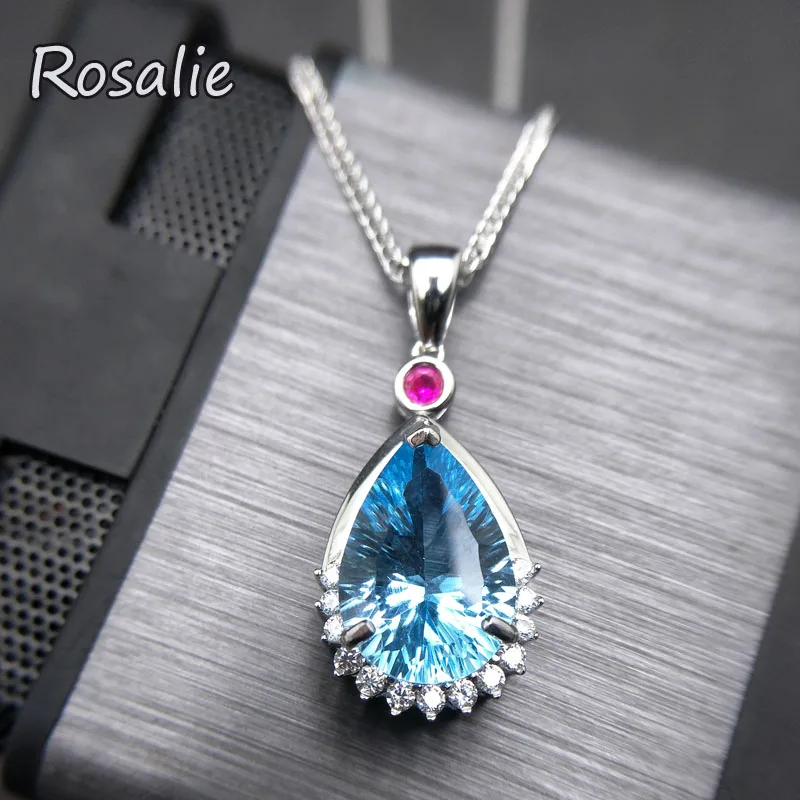 Rosalie,Shinning natural 7.5ct blue topaz concave cut gemstone pendant 925 sterling silver for women birthday anniversary gift
Rosalie,Shinning natural 7.5ct blue topaz concave cut gemstone pendant 925 sterling silver for women birthday anniversary gift