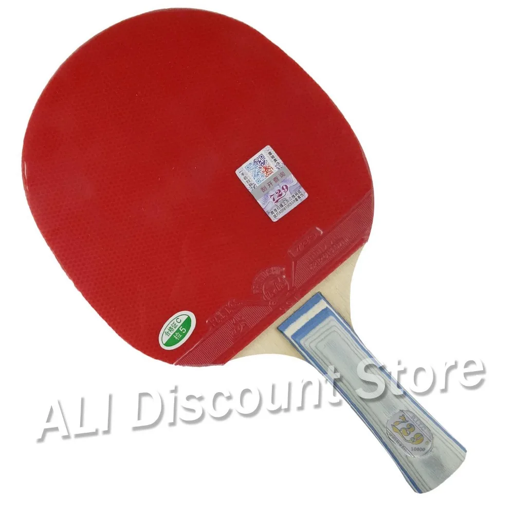 RITC 729 Friendship 1060# Pips-In Table Tennis Racket with Case for PingPong Shakehand long handle FL
RITC 729 Friendship 1060# Pips-In Table Tennis Racket with Case for PingPong Shakehand long handle FL