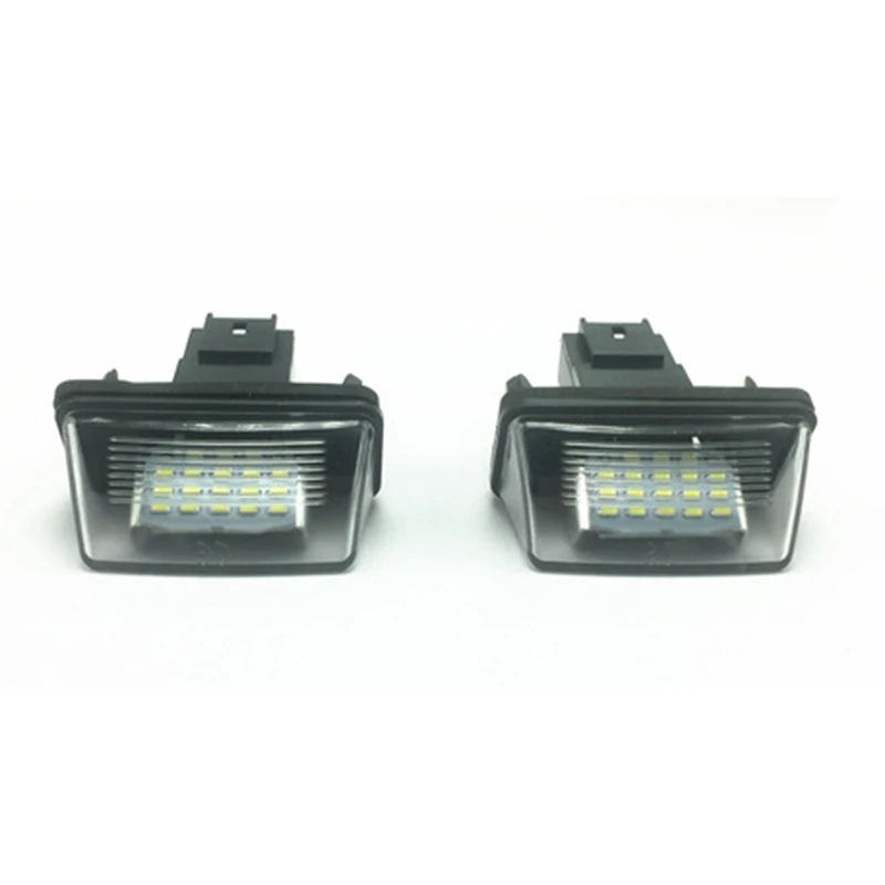 1Pair NO ERROR Atuo LED Number License Plate Light Rear Lamp for PEUGEOT 206 207 306 307 CITROEN C3 C4 C5 Car Styling
1Pair NO ERROR Atuo LED Number License Plate Light Rear Lamp for PEUGEOT 206 207 306 307 CITROEN C3 C4 C5 Car Styling