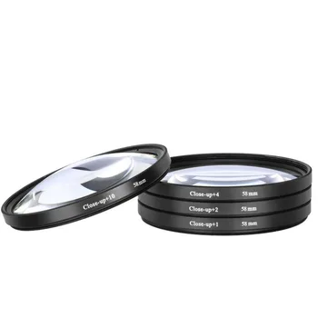 Neewer 58mm Macro Close-Up Filter Set +1+2+4+10+Pouch for Nikon Canon Rebel T5i T4i EOS 1100D 650D 600D DSLRs 58mm Filter Lens
Neewer 58mm Macro Close-Up Filter Set +1+2+4+10+Pouch for Nikon Canon Rebel T5i T4i EOS 1100D 650D 600D DSLRs 58mm Filter Lens
