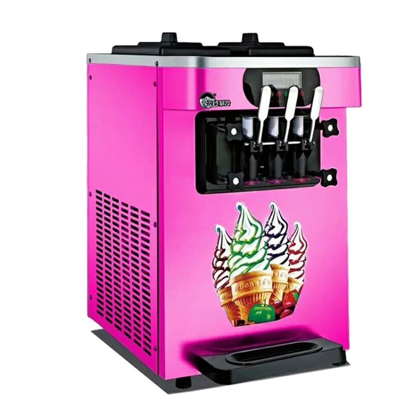 Commercial soft serve Ice cream machine electric 18L/H3 R410 flavors sweet cone ice cream maker 110V/220V 1600W
Commercial soft serve Ice cream machine electric 18L/H3 R410 flavors sweet cone ice cream maker 110V/220V 1600W