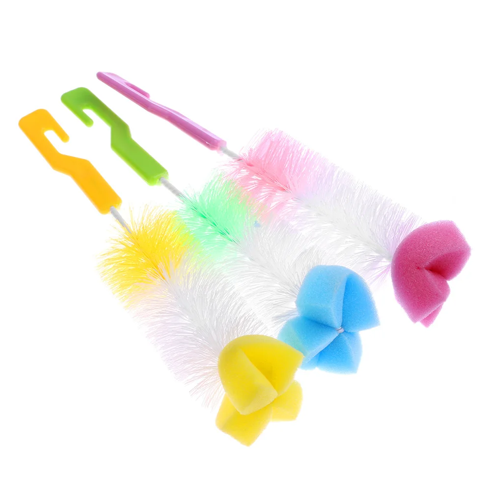 HOT 2Pcs/Set New Baby Bottle Brush Nipple Brush 360-degree Rotating Head Cleaning Sponge Cup Brush Kit for Kids 2019
HOT 2Pcs/Set New Baby Bottle Brush Nipple Brush 360-degree Rotating Head Cleaning Sponge Cup Brush Kit for Kids 2019