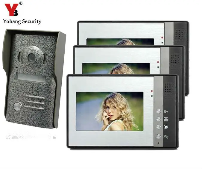Yobang Security Yobang Security Wired 7 inch Home Security Video Door Phone Intercom Kit Security System Outdoor Camera
Yobang Security Yobang Security Wired 7 inch Home Security Video Door Phone Intercom Kit Security System Outdoor Camera