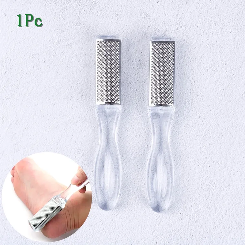 

1Pc Stainless Steel Foot Rasp File Scrubber Grater Callus Dead Skin Remover Pedicure Tool Exfoliating Foot Care 16.5CM