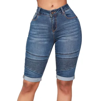 Casual Mid Rise Elastic Zip Skinny Denim Women Knee Length Curvy Stretch Pants Jeans
Casual Mid Rise Elastic Zip Skinny Denim Women Knee Length Curvy Stretch Pants Jeans