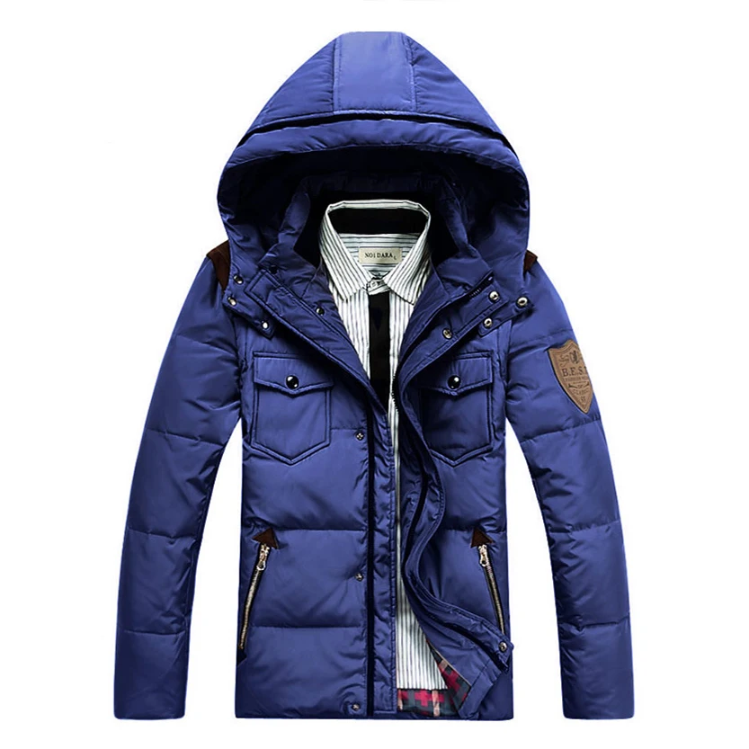 M-8XL 90% Duck Down Jacket Men Winter Jackets Mens Duck Down Coat Parka Man Jacket Coats Hooded Parkas Brand Clothing Plus Size