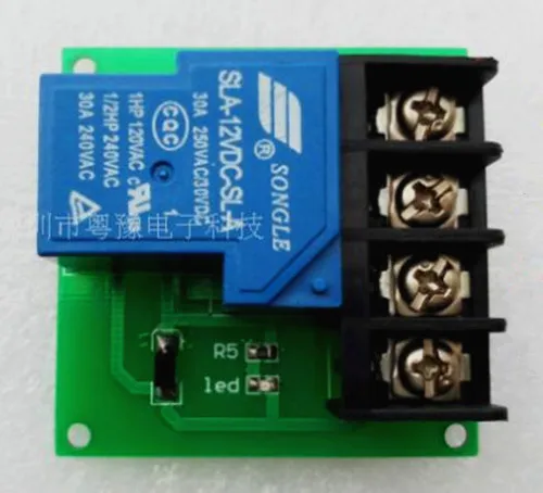 Free Shipping!!! 1 way 30A relay module/high power relay control board/single switch 5V 12V 24V
Free Shipping!!! 1 way 30A relay module/high power relay control board/single switch 5V 12V 24V