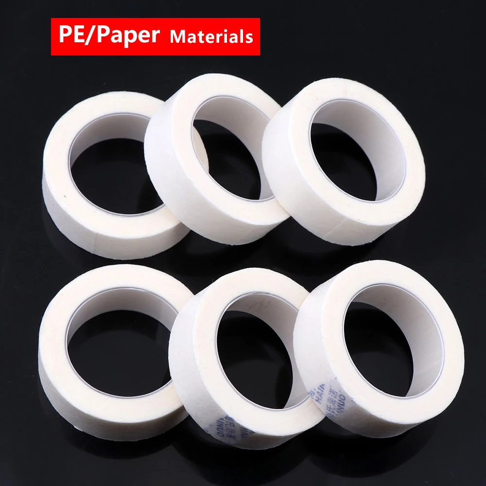6rolls/1rolls Under Tape False EyeLashes Extentions Tools Eyelash Extension Supply Micropore polyethylene Medical Tape
6rolls/1rolls Under Tape False EyeLashes Extentions Tools Eyelash Extension Supply Micropore polyethylene Medical Tape