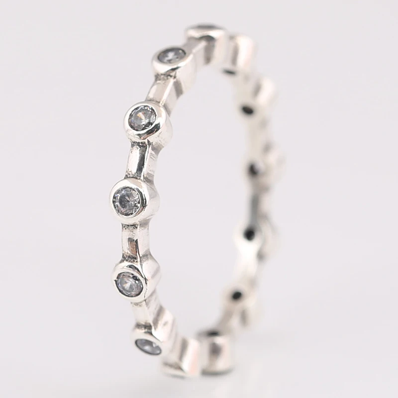 925 Sterling Silver Round Clear CZ Rings Charm Beads European Jewelry Fashion For Women Best Friend Gift
925 Sterling Silver Round Clear CZ Rings Charm Beads European Jewelry Fashion For Women Best Friend Gift