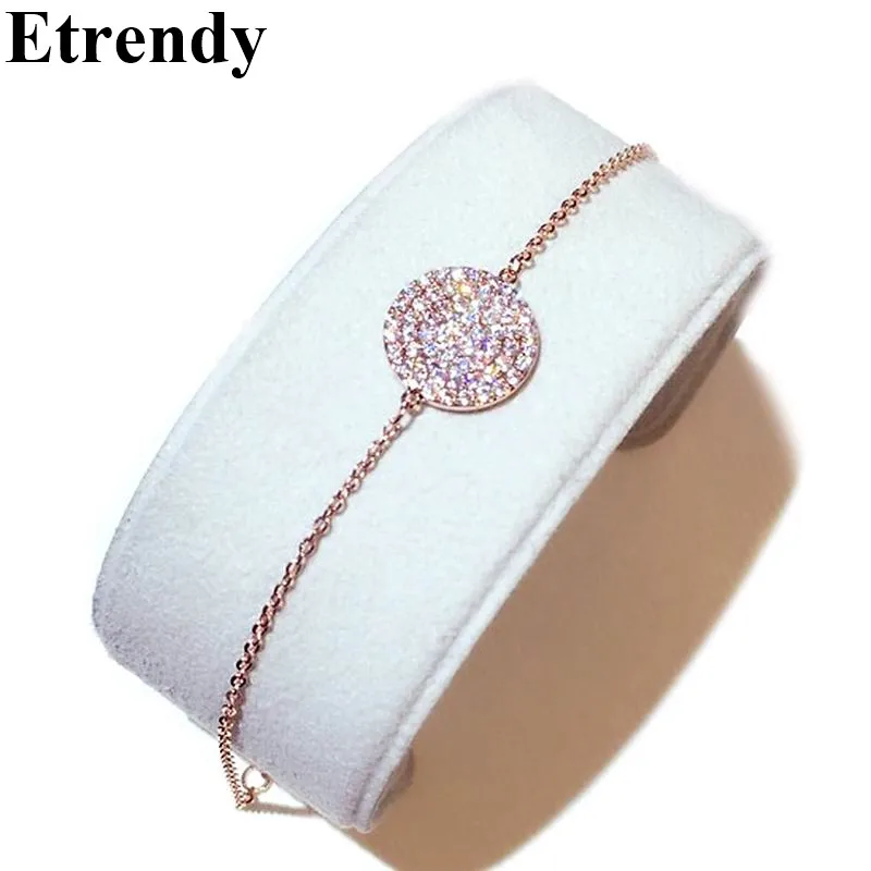 Fine Quality Zircon Charm Bracelets For Women Bijoux New Fashion Jewelry Delicate Simple Thin Bracelet Cute Gift
Fine Quality Zircon Charm Bracelets For Women Bijoux New Fashion Jewelry Delicate Simple Thin Bracelet Cute Gift