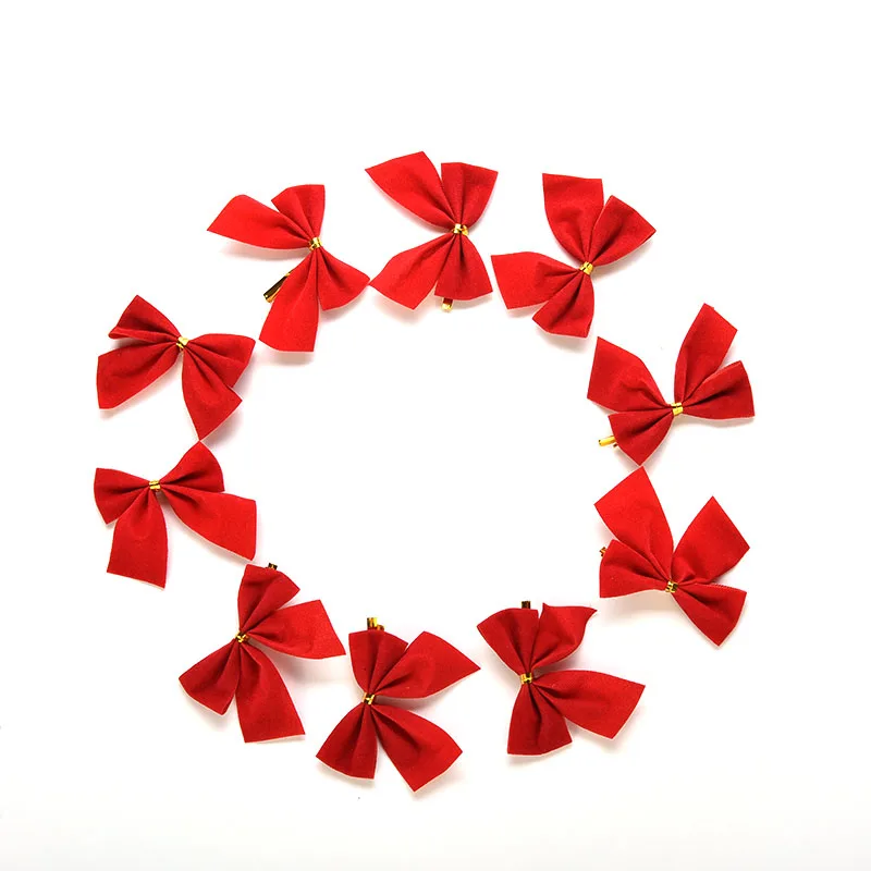 24 Pcs Red Bowknot Merry New Year Ornament Christmas Tree Bow Decoration Baubles Happy New Year Xmas Decorating Supplies
24 Pcs Red Bowknot Merry New Year Ornament Christmas Tree Bow Decoration Baubles Happy New Year Xmas Decorating Supplies