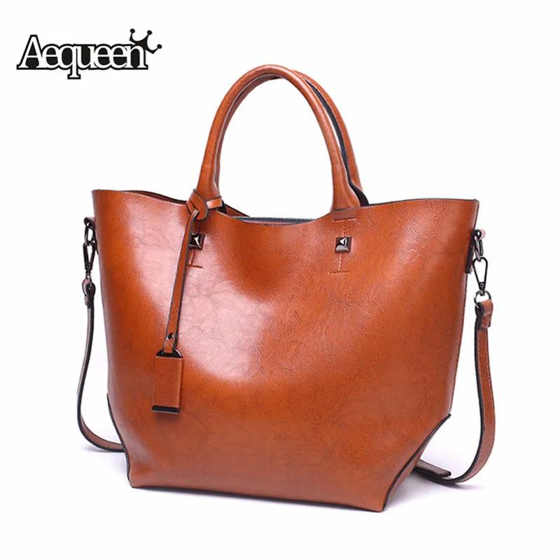 AEQUEEN Feminina Bolsa Women Leather Handbags Oil Wax Leather Hand Bags Large Capacity Crossbody Bags Famous Brand Ladies Tote
AEQUEEN Feminina Bolsa Women Leather Handbags Oil Wax Leather Hand Bags Large Capacity Crossbody Bags Famous Brand Ladies Tote