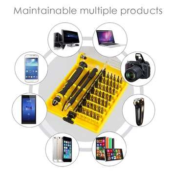 Manual Screwdriver Portable Repair Open Tool Kit Repair Tool Set 45 in 1 Screwdriver Set TN88
Manual Screwdriver Portable Repair Open Tool Kit Repair Tool Set 45 in 1 Screwdriver Set TN88