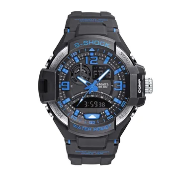 2019 relogio digital Outdoor Sports Waterproof LED Cold Light Double Display Luminous Watch montre homme zegarek Dropshipping
2019 relogio digital Outdoor Sports Waterproof LED Cold Light Double Display Luminous Watch montre homme zegarek Dropshipping