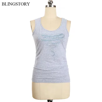 BLINGSTORY Brand Plus Size Women Sleeveless Crystal Ladies Top Tee Diamond Summer Sexy T Shirt Women S-6XL LP5229004A
BLINGSTORY Brand Plus Size Women Sleeveless Crystal Ladies Top Tee Diamond Summer Sexy T Shirt Women S-6XL LP5229004A