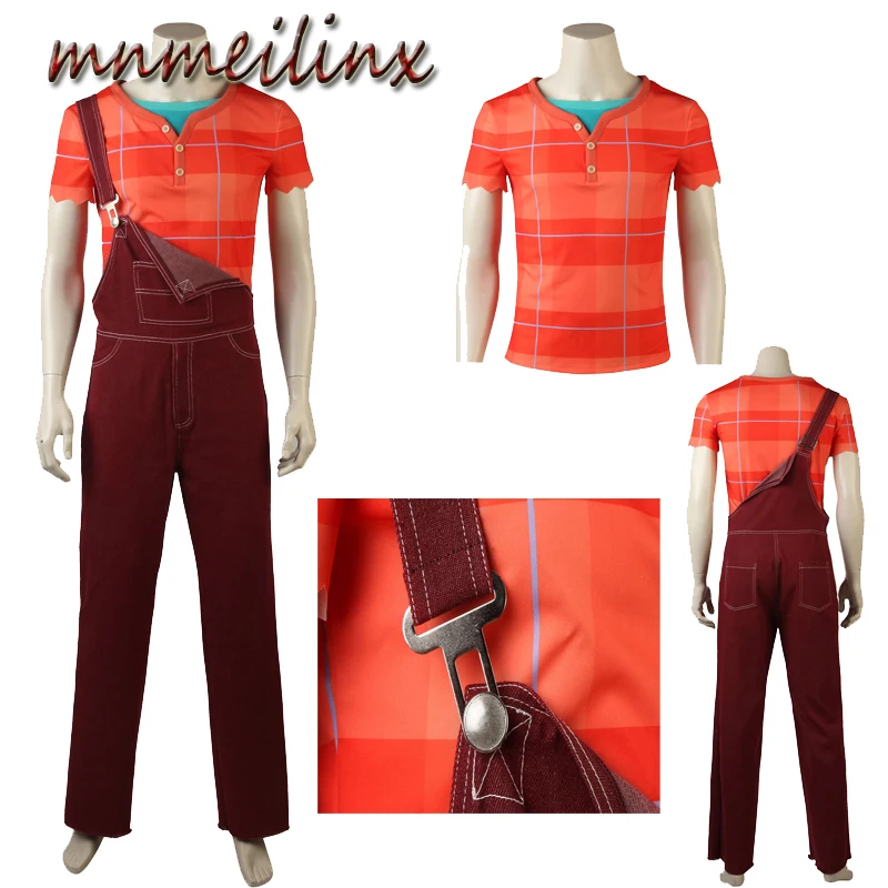 Original New Wreck-It Ralph 2 Cosplay Ralph Cosplay Costume Halloween Man Party Suit Any Size
Original New Wreck-It Ralph 2 Cosplay Ralph Cosplay Costume Halloween Man Party Suit Any Size