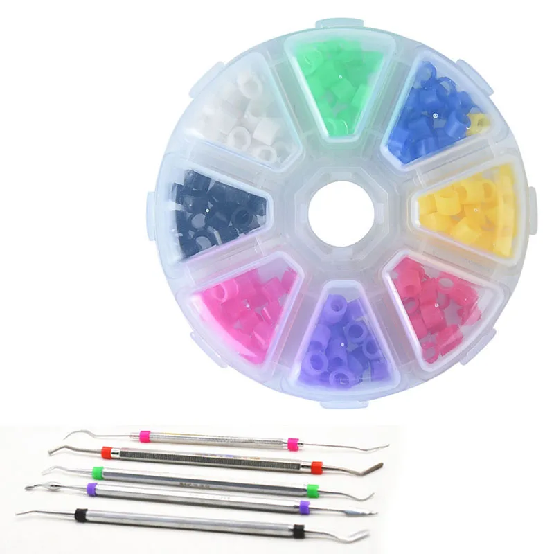 160pcs/box Silicone Dental Instrument Color Code Rings Autoclavable Disinfection Orthodontic Circle Dental Color Code Rings
160pcs/box Silicone Dental Instrument Color Code Rings Autoclavable Disinfection Orthodontic Circle Dental Color Code Rings