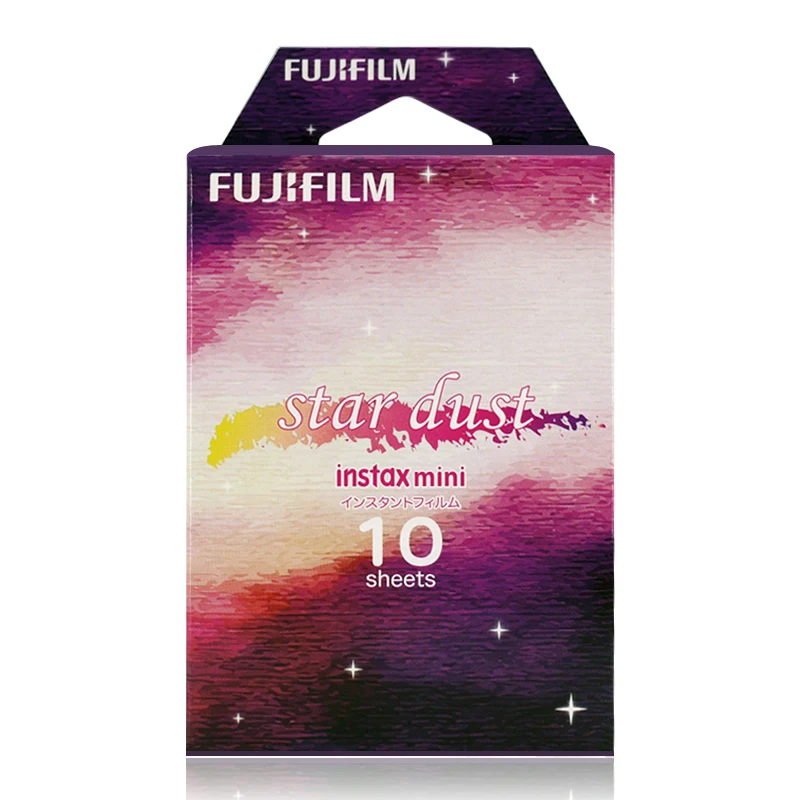 Fujifilm Instax Mini Star Dust Instant 10 Film for Fuji Mini 7s 8 8+ 9 25 50s 70 90 300 SP-1 2 Printer
Fujifilm Instax Mini Star Dust Instant 10 Film for Fuji Mini 7s 8 8+ 9 25 50s 70 90 300 SP-1 2 Printer