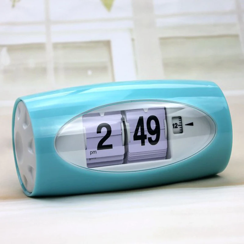 Big Number Degital Table Clock, Auto Flip Clock 12 Hours AM/ PM Format Display Timepiece Desk Clock Flip Page Turning Clocks
Big Number Degital Table Clock, Auto Flip Clock 12 Hours AM/ PM Format Display Timepiece Desk Clock Flip Page Turning Clocks