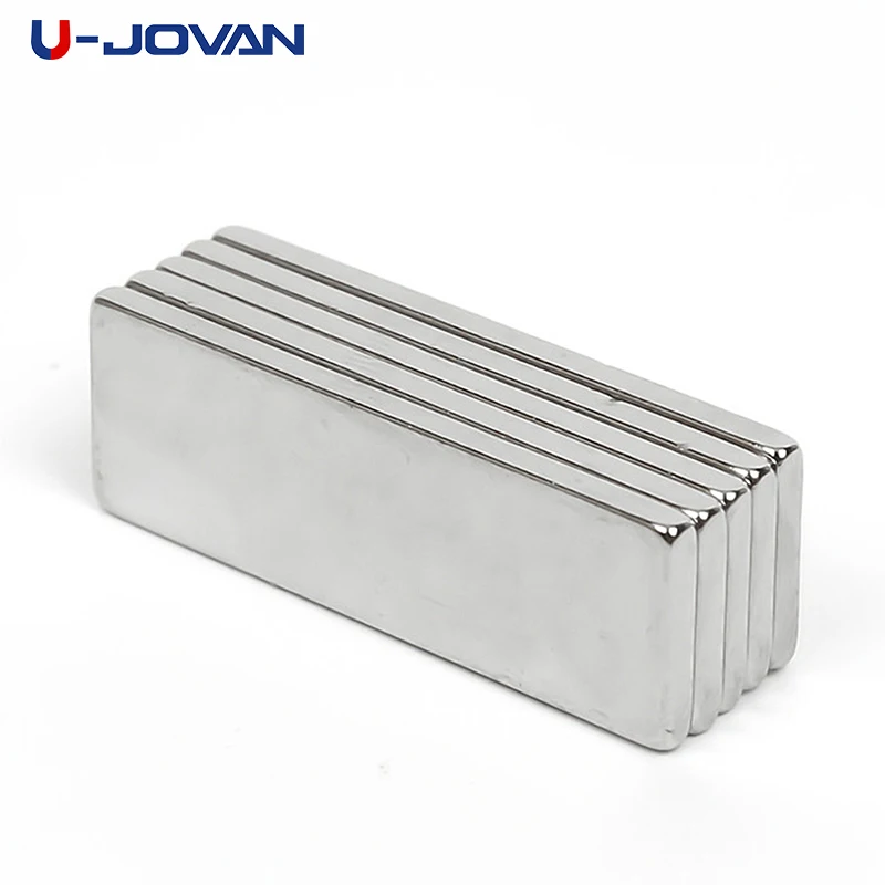 

U-JOVAN 5pcs N35 30 x 10 x 2mm Super Strong Permanet Powerful Rare Earth Magnet Small Block Neodymium Magnets