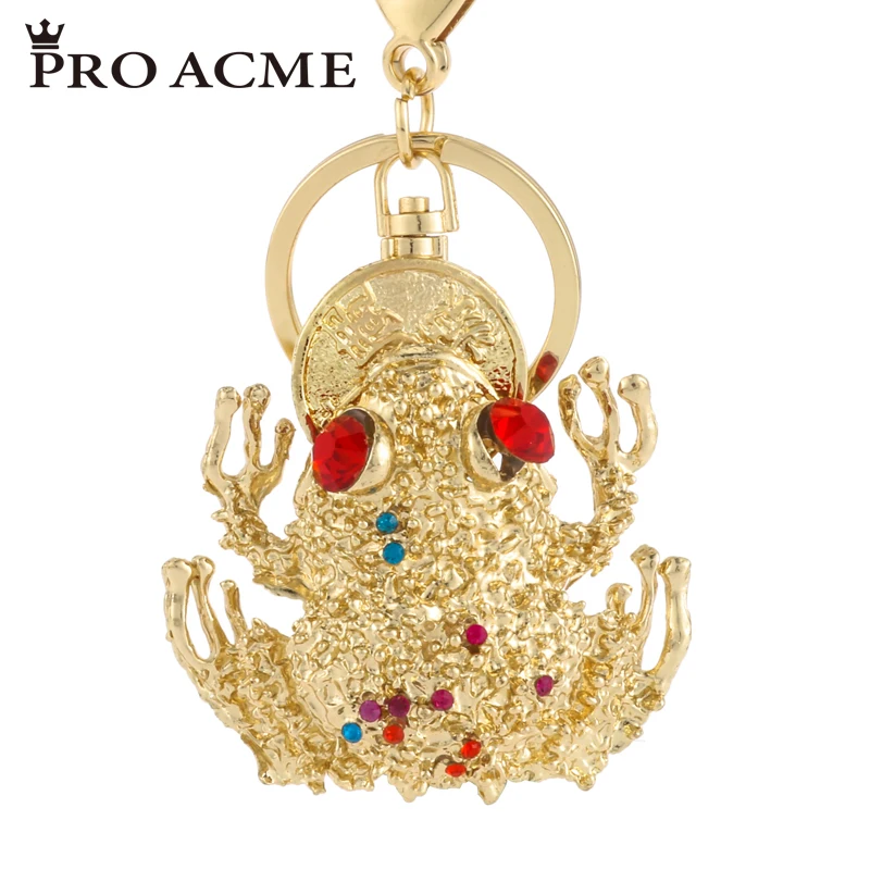 Pro Acme Gold Toad Crystal Keychains Keyrings for Women Alloy Purse Bag Key Chain Cat Key Holder Fashion Animal Jewelry PWK0884
Pro Acme Gold Toad Crystal Keychains Keyrings for Women Alloy Purse Bag Key Chain Cat Key Holder Fashion Animal Jewelry PWK0884