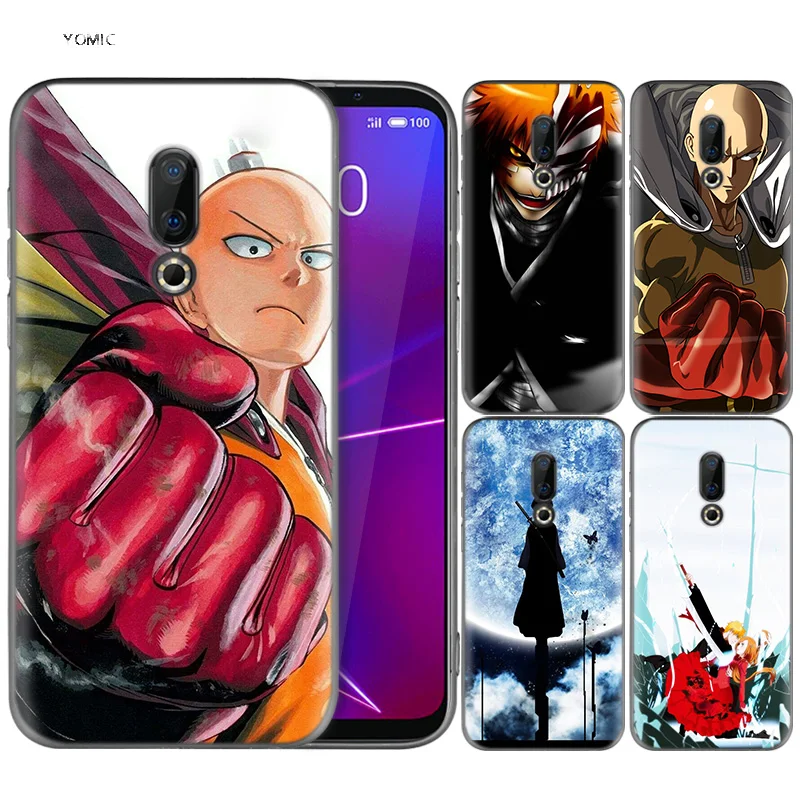 Silicone Case for Meizu 16 16th M6T Black Dark Coque Shell Cell Phone Tpu Cover Dull Polish Anime Bleach One Punch Man
Silicone Case for Meizu 16 16th M6T Black Dark Coque Shell Cell Phone Tpu Cover Dull Polish Anime Bleach One Punch Man