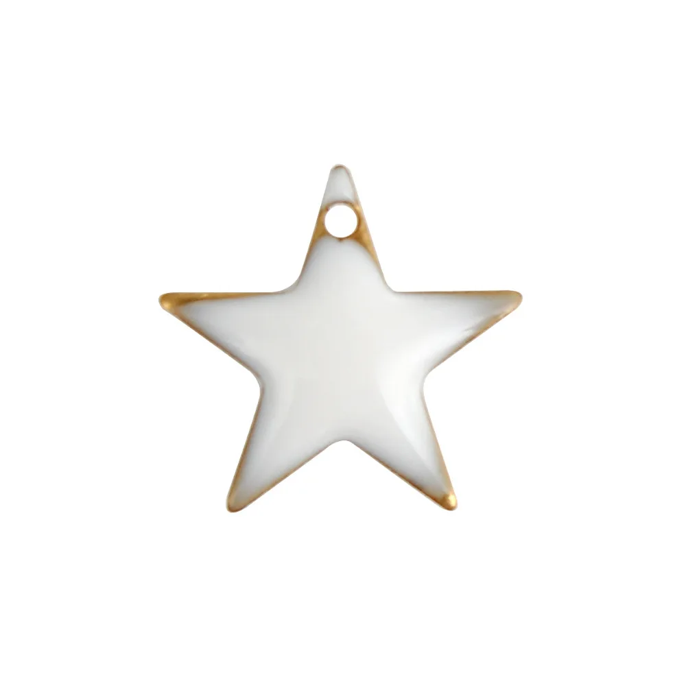 DoreenBeads Copper Enamelled Sequins Charms Pentagram Star Unplated Green Enamel DIY Findings 12mm( 4/8") x 11mm( 3/8"), 10 PCs
DoreenBeads Copper Enamelled Sequins Charms Pentagram Star Unplated Green Enamel DIY Findings 12mm( 4/8") x 11mm( 3/8"), 10 PCs