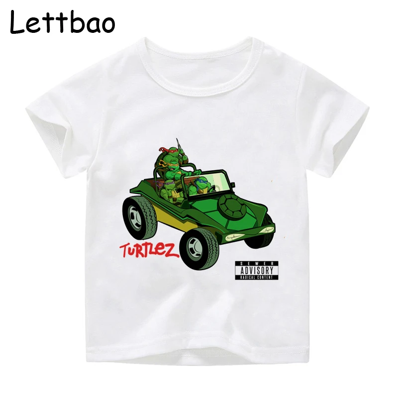 Turtlez Ninja Turtles Kids Boys Girls T-shirt Children Movie T Shirt Teens Unisex Streetwear Tops Tees Hip Hop Tshirt
Turtlez Ninja Turtles Kids Boys Girls T-shirt Children Movie T Shirt Teens Unisex Streetwear Tops Tees Hip Hop Tshirt