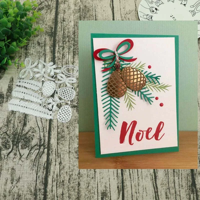 Pine nuts Metal cutting dies frame craft cutting die embossing stencil for handmade Paper card making scrapbooking
Pine nuts Metal cutting dies frame craft cutting die embossing stencil for handmade Paper card making scrapbooking