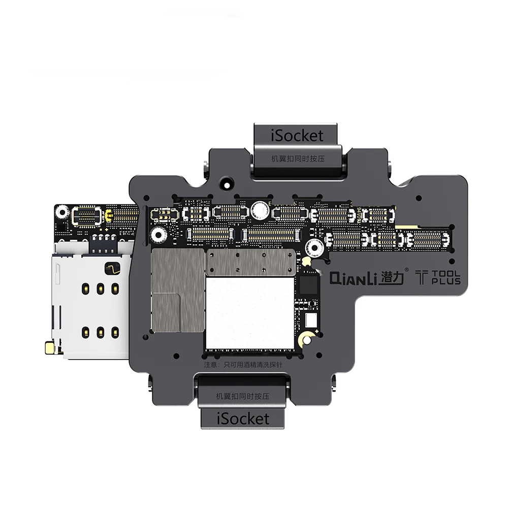 QIANLI iSocket for iPhone x motherboard test fixture For IPHONEX XS XS MAX double-deck motherboard Function Tester
QIANLI iSocket for iPhone x motherboard test fixture For IPHONEX XS XS MAX double-deck motherboard Function Tester
