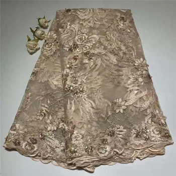 5Yards African Beaded 3D Lace Fabrics With Flowers For Bridal High Quality Embroidery French Lace Fabric For Nigerian DZ94-12
5Yards African Beaded 3D Lace Fabrics With Flowers For Bridal High Quality Embroidery French Lace Fabric For Nigerian DZ94-12