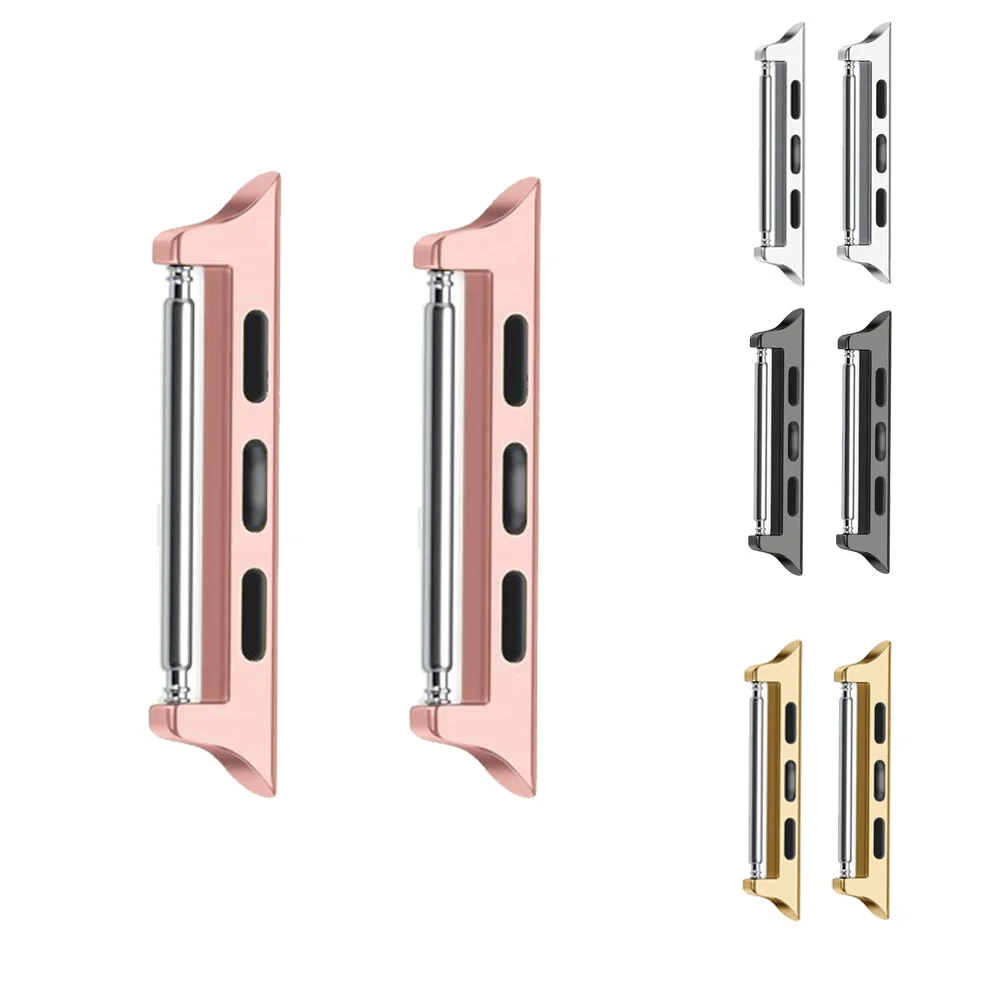 Adapter for Apple Watch 4 3 iWatch Band Strap Connector 42mm/38mm 44mm/40mm Seamless Aluminum Wrist Linker 4/3/2/1
Adapter for Apple Watch 4 3 iWatch Band Strap Connector 42mm/38mm 44mm/40mm Seamless Aluminum Wrist Linker 4/3/2/1