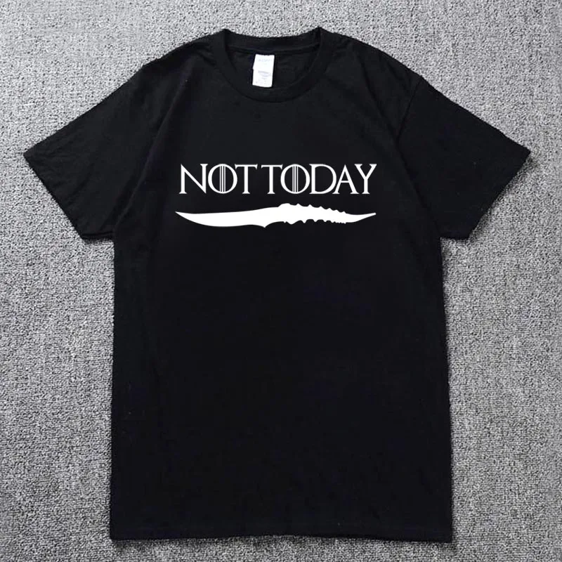 hot sale is not today's ARYA STARK game letter printing T-shirt men's And women game of thrones t shirt novelty fashion T-shirt
hot sale is not today's ARYA STARK game letter printing T-shirt men's And women game of thrones t shirt novelty fashion T-shirt