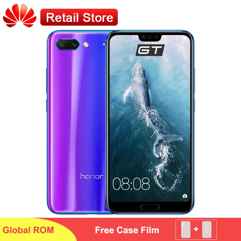 Huawei Honor 10 SmartPhone Global Version/ROM 5.84'' Kirin 970 Android 8.1 24MP AI Camera NFC Fast Charge 4GB 128GB Phone
Huawei Honor 10 SmartPhone Global Version/ROM 5.84'' Kirin 970 Android 8.1 24MP AI Camera NFC Fast Charge 4GB 128GB Phone