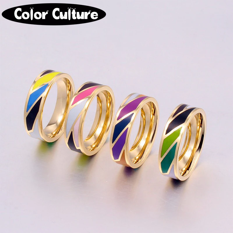 Rainbow Rings for Women Filled Color Beautiful and Elegant Plated steel Jewelry Ring Friendship Gift
Rainbow Rings for Women Filled Color Beautiful and Elegant Plated steel Jewelry Ring Friendship Gift