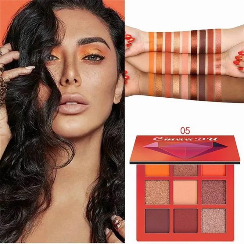 Shimmer Eyeshadow Pallete Pigments Cosmetics Matte Lasting Eye shadow Makeup Palette Powder 9 Colors
Shimmer Eyeshadow Pallete Pigments Cosmetics Matte Lasting Eye shadow Makeup Palette Powder 9 Colors