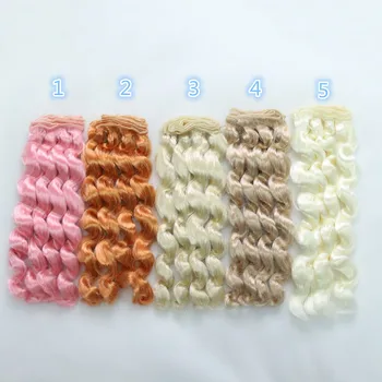 BJD doll wigs 20cm imitation mohair hair milk silk loose wave wigs for BJD/SD doll wigs hairs doll accessories very soft hair
BJD doll wigs 20cm imitation mohair hair milk silk loose wave wigs for BJD/SD doll wigs hairs doll accessories very soft hair