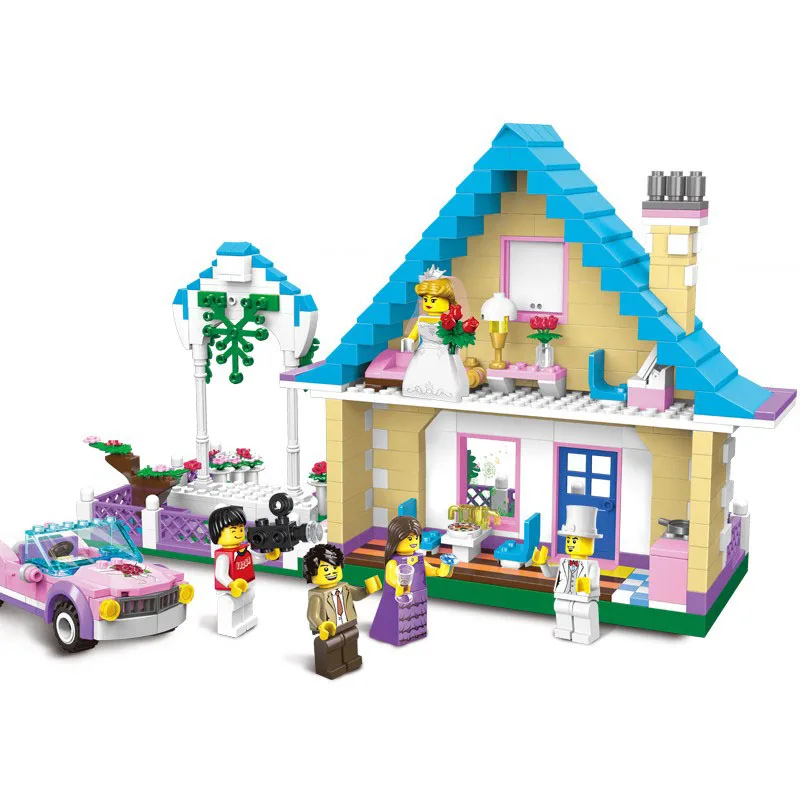 Models building toy 1129 613Pcs City Marriage Villa Wedding Bridegroom Princess Castle Building Blocks compatible with lego toys
Models building toy 1129 613Pcs City Marriage Villa Wedding Bridegroom Princess Castle Building Blocks compatible with lego toys