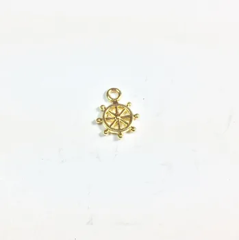 Eruifa 20pcs 9mm Mini Rudder Zinc alloy Women charms Wholesales necklace,earring bracelet jewelry DIY handmade 2 colors
Eruifa 20pcs 9mm Mini Rudder Zinc alloy Women charms Wholesales necklace,earring bracelet jewelry DIY handmade 2 colors