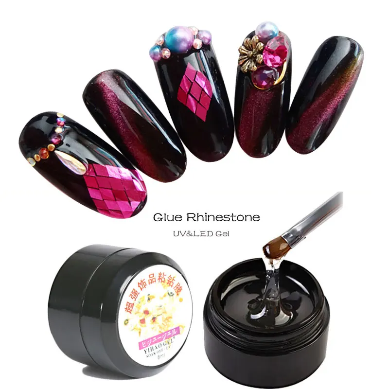 Beateal 8ML UV Gel Glitter Glue Manicure DIY Nail Art Rhinestones Metal Jewelry Decoration Super Sticky Adhesive Nail Gel
Beateal 8ML UV Gel Glitter Glue Manicure DIY Nail Art Rhinestones Metal Jewelry Decoration Super Sticky Adhesive Nail Gel