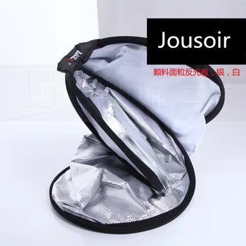 80CM granule silver-white double-sided reflector can be folded to cover light plate and carry portable bag CD50 
80CM granule silver-white double-sided reflector can be folded to cover light plate and carry portable bag CD50