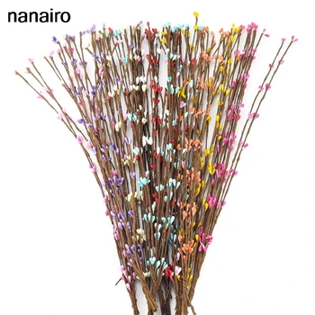 10pcs 40cm Artificial Branches Barbed Wire Wedding Decoration DIY Stamens Wreath Scrapbookings Fake flowers Handicraft Accessor
10pcs 40cm Artificial Branches Barbed Wire Wedding Decoration DIY Stamens Wreath Scrapbookings Fake flowers Handicraft Accessor