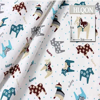 New Arrival Imported 100%cotton horse print fabric for children cloth brocade fabrics DIY Sewing Craft Cloth bY one meter
New Arrival Imported 100%cotton horse print fabric for children cloth brocade fabrics DIY Sewing Craft Cloth bY one meter