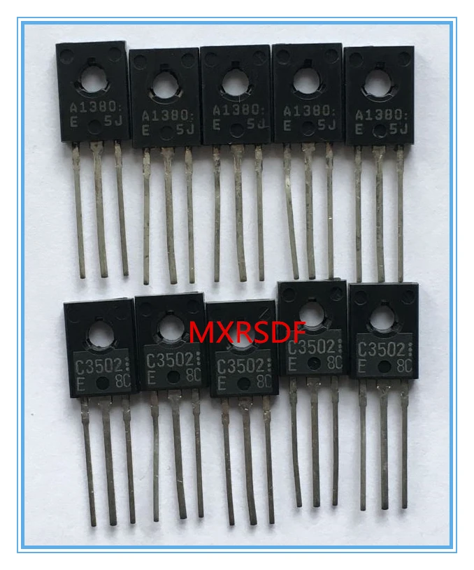 2SA1380 2SC3502 the tube C3502 A1380 with a good pair of E files New original Free shipping
2SA1380 2SC3502 the tube C3502 A1380 with a good pair of E files New original Free shipping