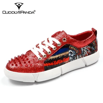 CuddlyIIPanda New Men Fashion Rivets Sneakers Spring Autumn Indians Smoking Slippers Men Runway Chaussures Hommes Men Punk Shoes
CuddlyIIPanda New Men Fashion Rivets Sneakers Spring Autumn Indians Smoking Slippers Men Runway Chaussures Hommes Men Punk Shoes