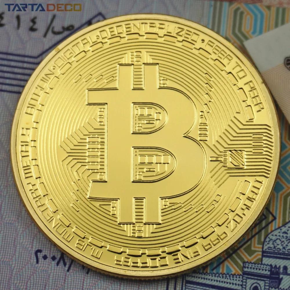 Physical Bit Coin Bitcoins Gold Plated Coins Collectible BTC Art Gift With Case Non-currency Decor Replica
Physical Bit Coin Bitcoins Gold Plated Coins Collectible BTC Art Gift With Case Non-currency Decor Replica